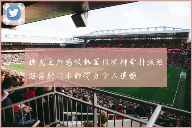 捷克主帅感叹韩国门将神奇扑救近距离射门未能得分令人遗憾